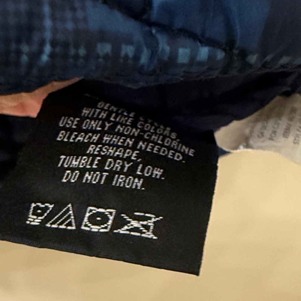 Snozu Navy and Neon Kids Puffer Jacket - Picture 5 of 8